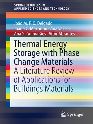 cover image of Thermal Energy Storage with Phase Change Materials